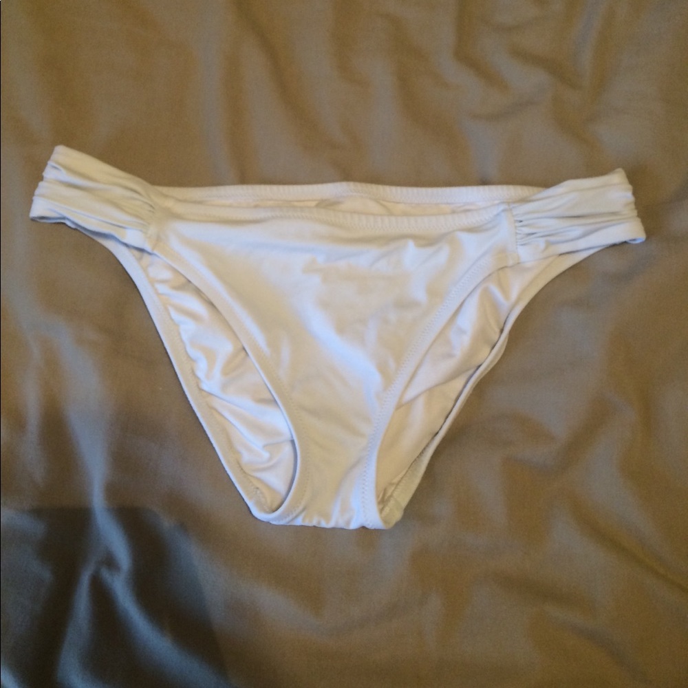 Victoria's Secret white bikini bottoms