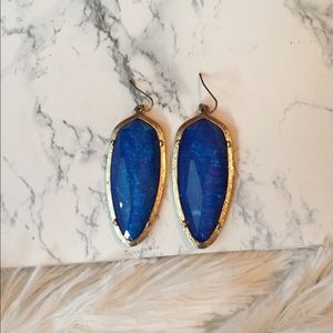 Blue Earrings