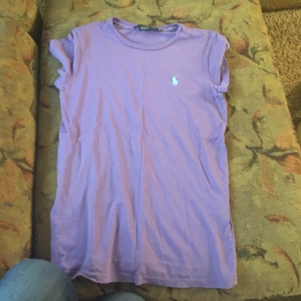 polo t shirt! purple color