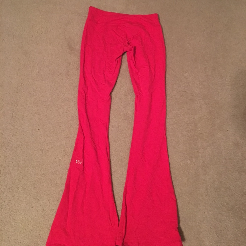 Splits 59 bright red workout pants