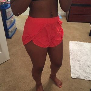 Coral Boutique Pom Pom Shorts