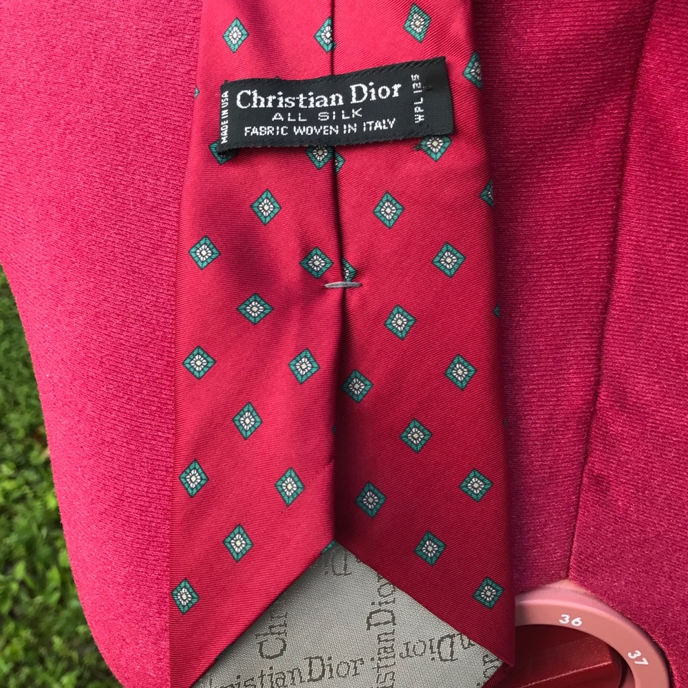 Christian Dior All Silk Necktie