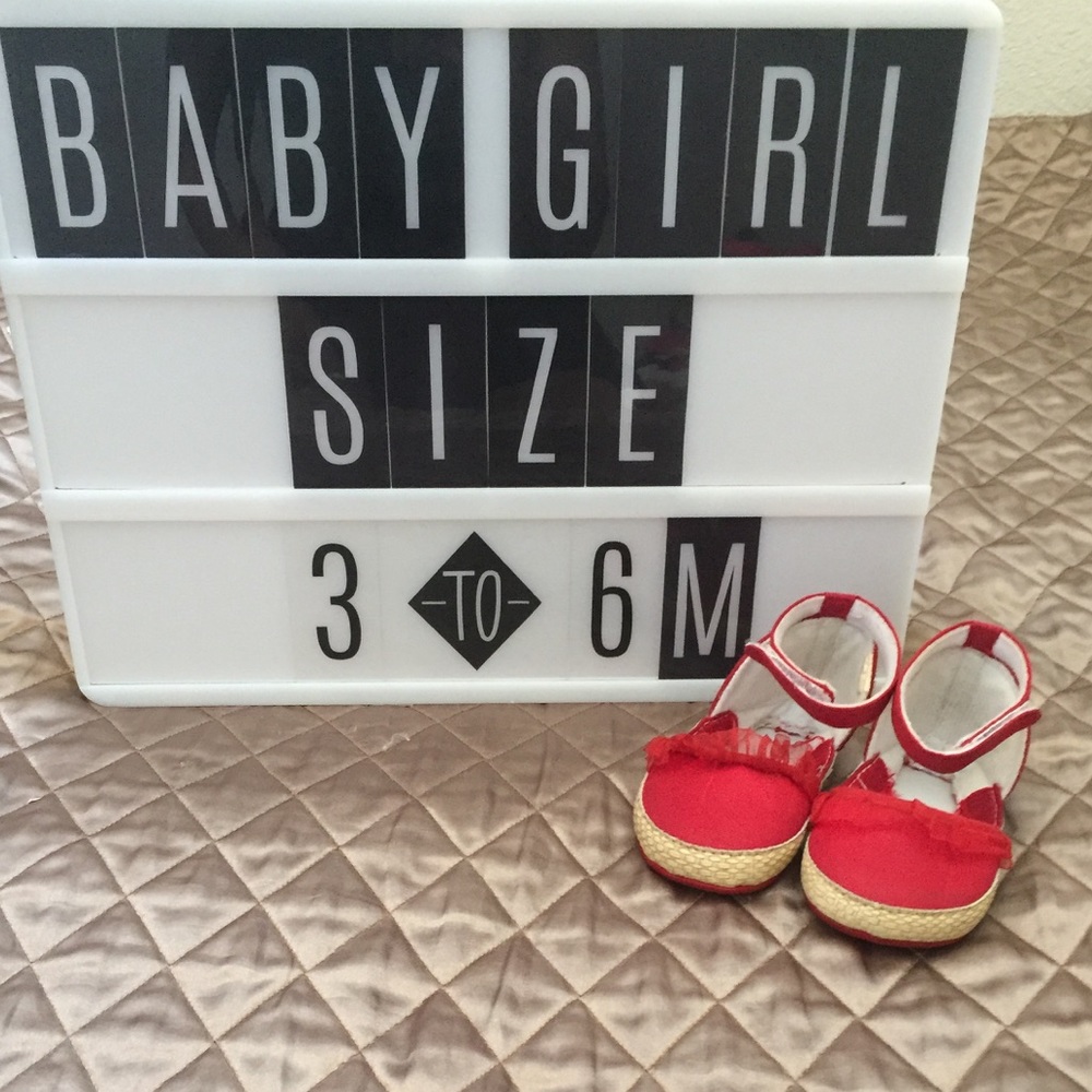 Red shoes
