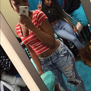 Crop Top Bundle with Lace up back