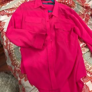 Pink button up