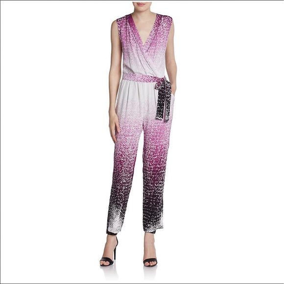 dvf pink jumpsuit