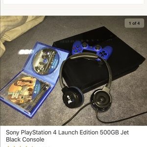 I am selling my PS4 aka PlayStation 4