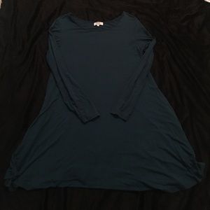 Small Dark Teal Piko Dress