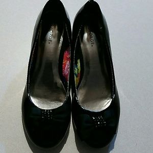 Dress shoes with a little heel