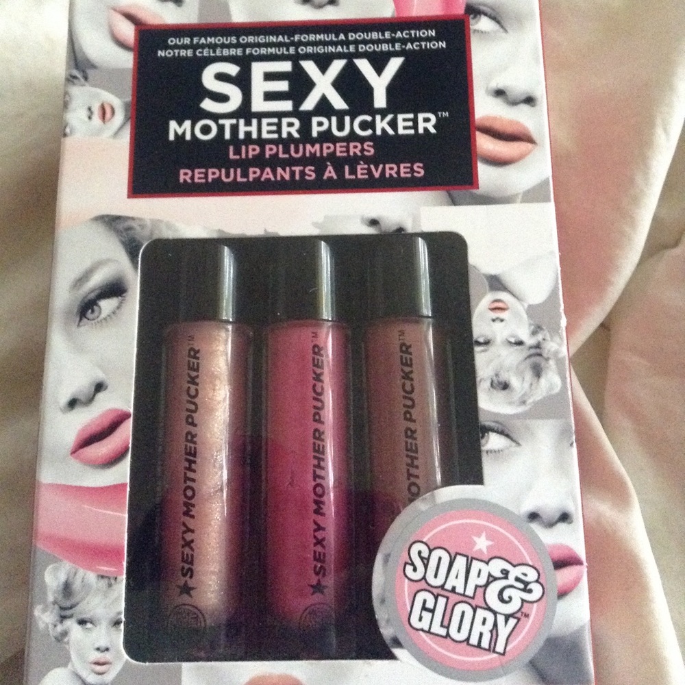 Brand new soap and glory lip plumper gloss