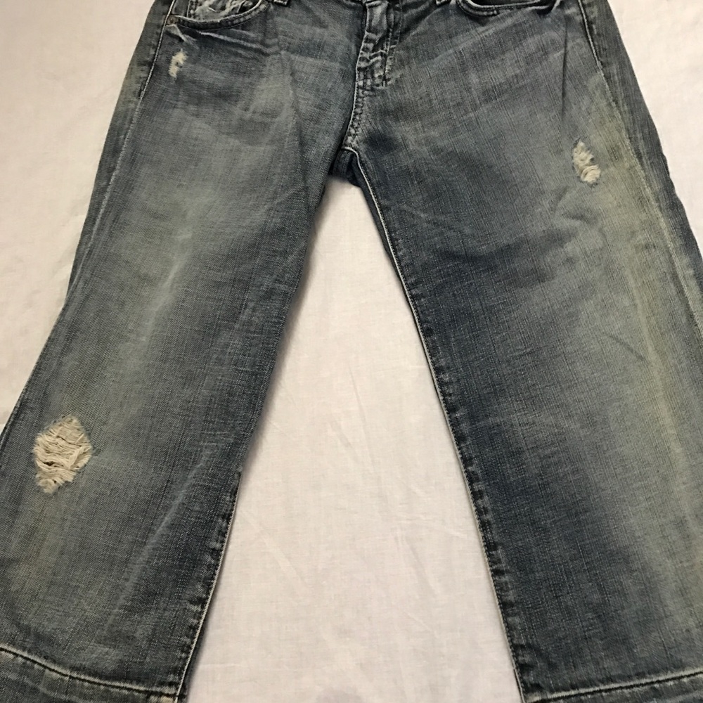 7 For All Mankind dojo capri jeans