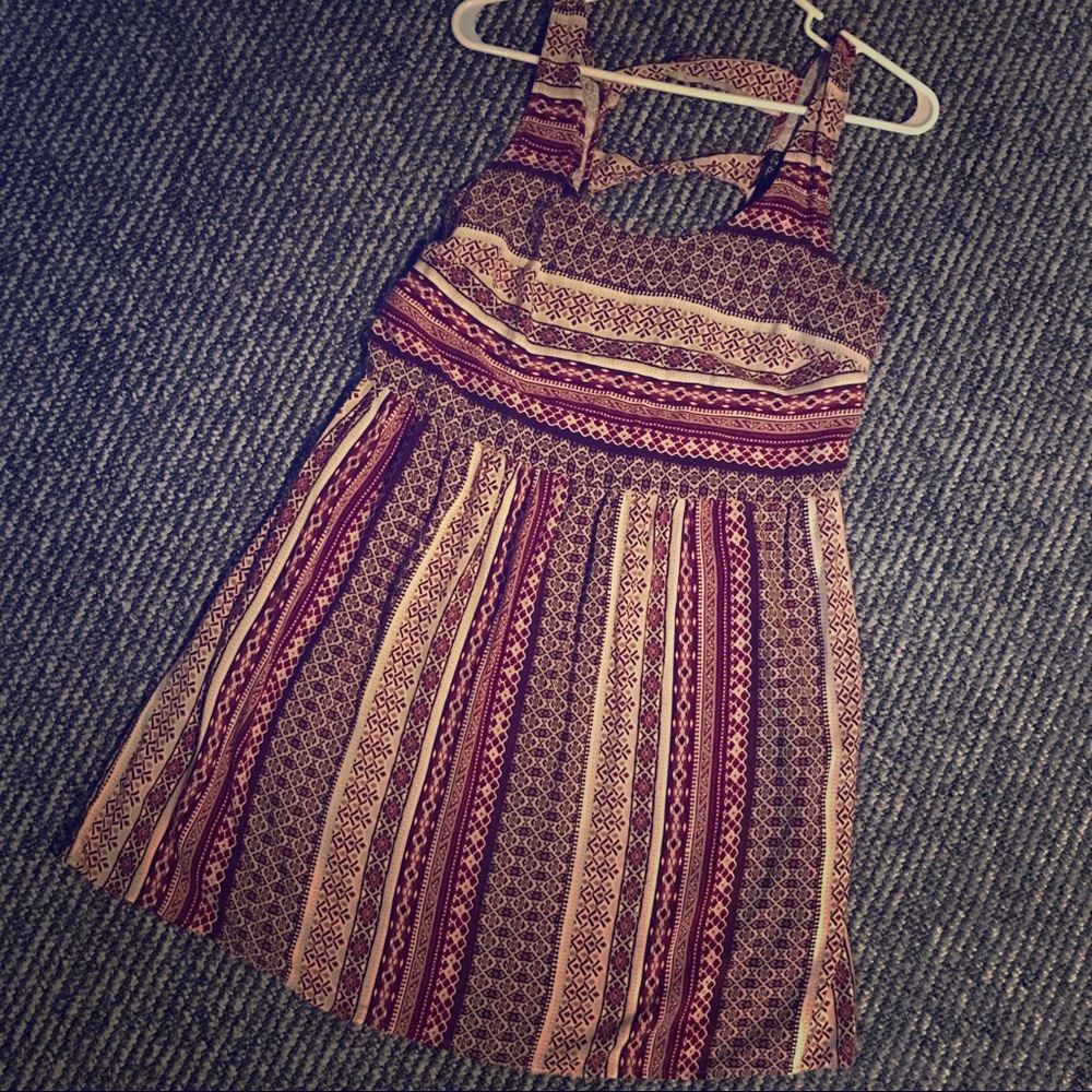 Boho fall Forever 21 dress