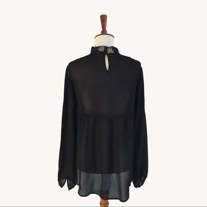 Free People Tops - High Neck Blouse Free People Tops - High Neck Blouse