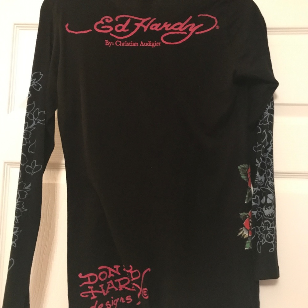Ed Hardy Large Long Sleeve T Shirt