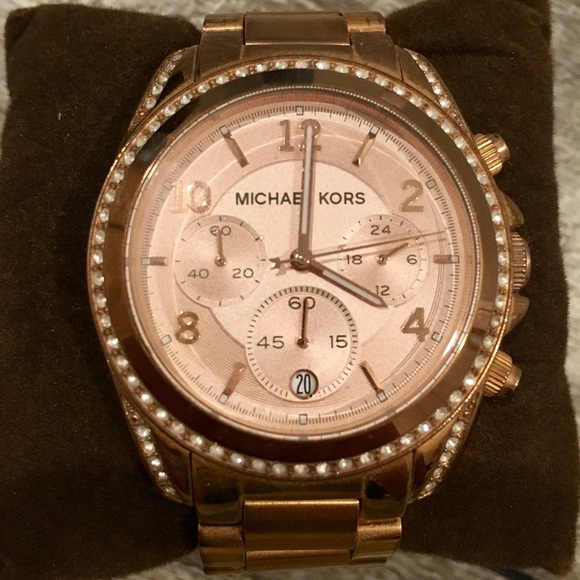 Rose Gold Michael Kors Watch