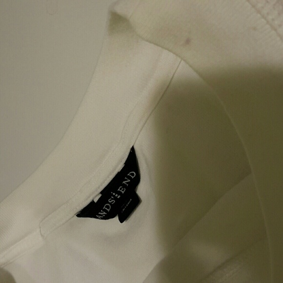 LANDS END classic boat neck tee - Picture 2 of 2