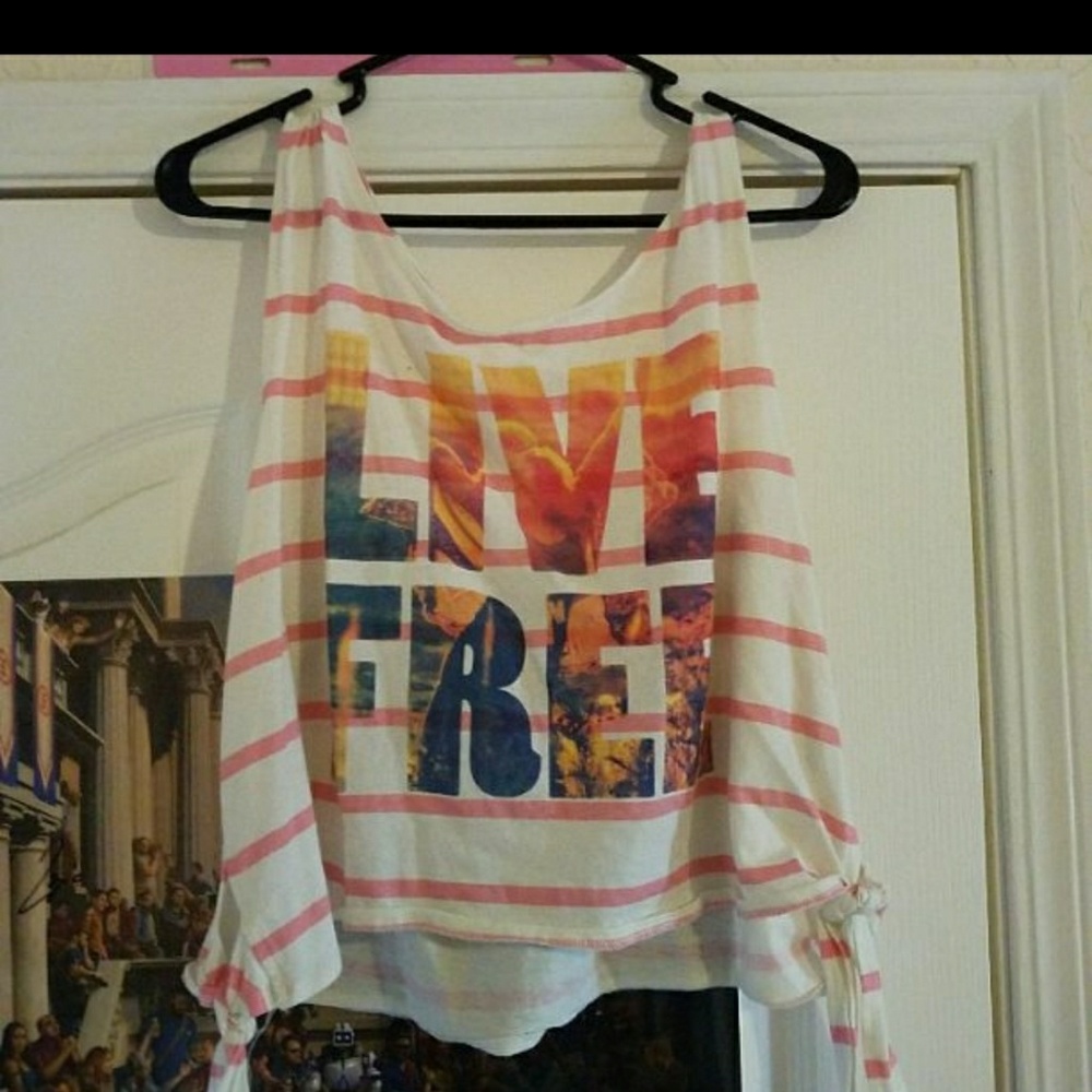 Live free tank top
