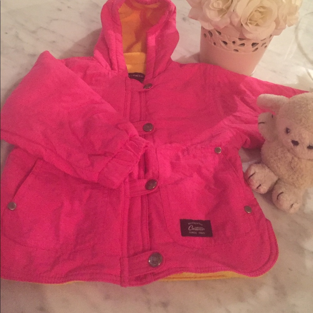 Pink Jacket!Adorable fleece lining! Weatherproof🌷 - Picture 1 of 6