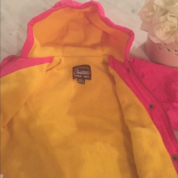 Pink Jacket!Adorable fleece lining! Weatherproof🌷 - Picture 2 of 6