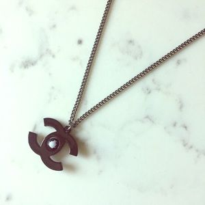 100% Authentic CHANEL Resin Necklace EUC!