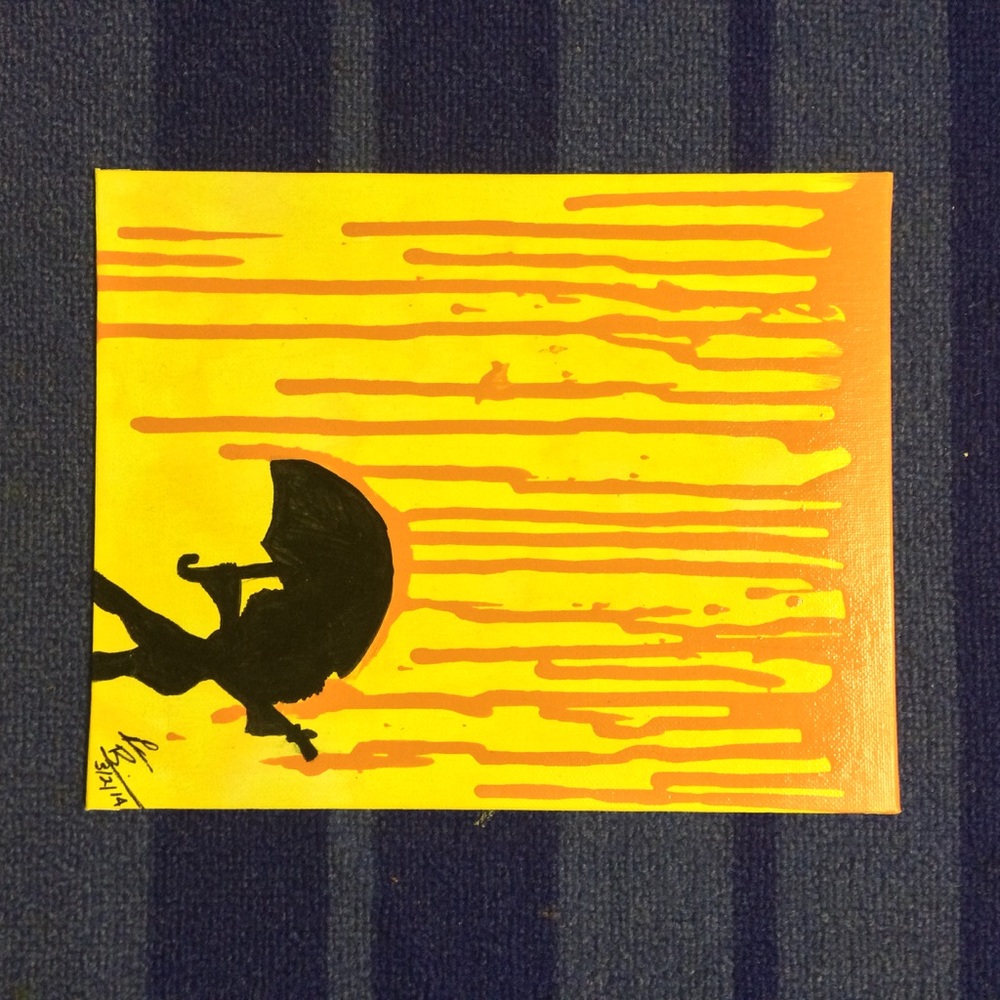 Hand Painted Original