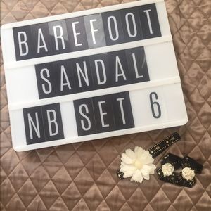 Barefoot sandal and headband combo