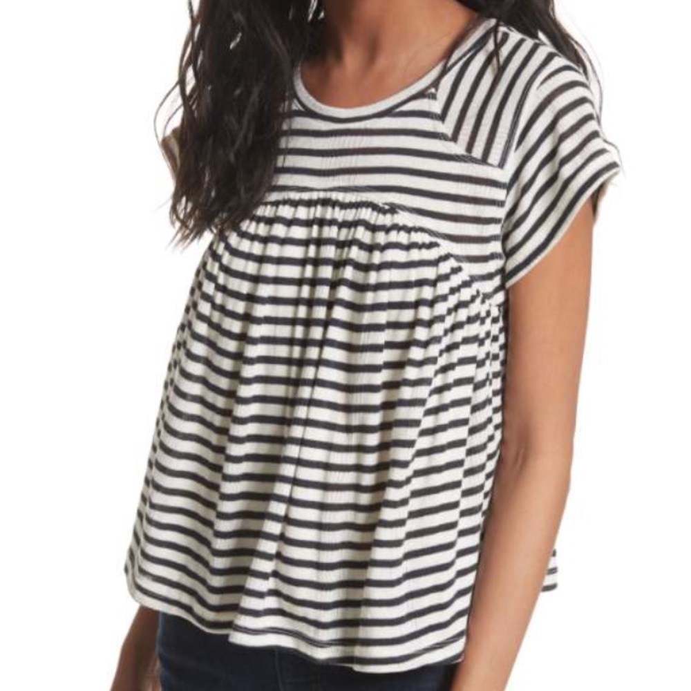 Free People Jojo Striped Tee