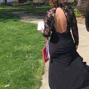 Black prom dress