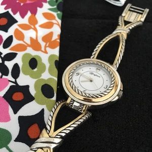 Brighton Balboa two tone watch