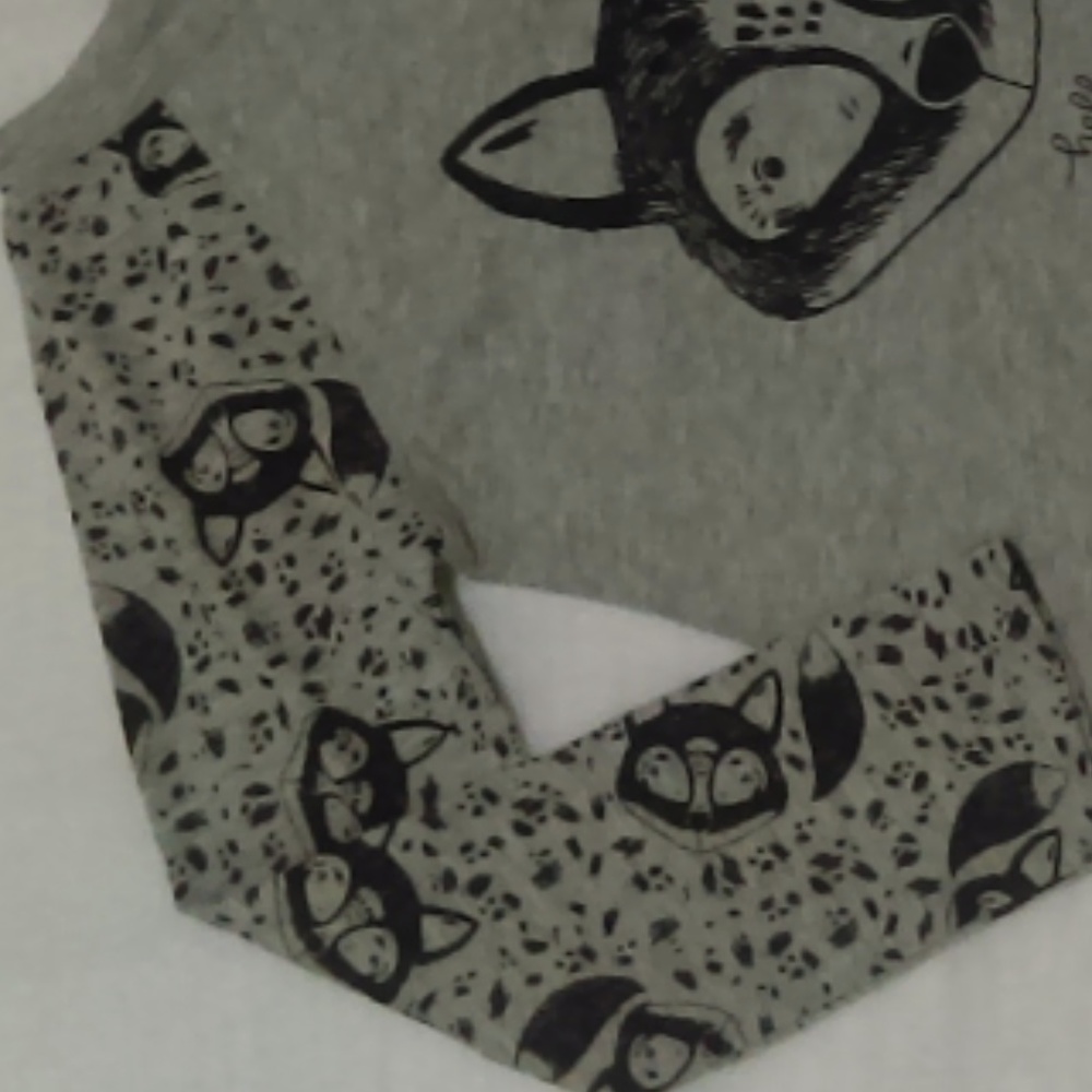 NWT Girl's Cat & Jack Raccoon Graphic Tee. - Picture 3 of 3