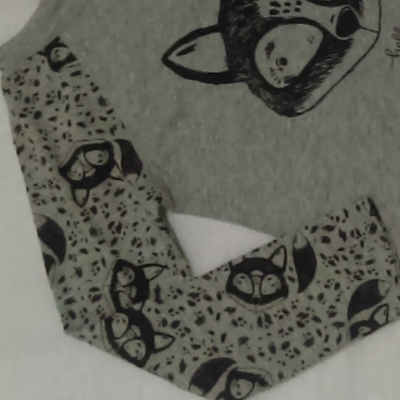 NWT Girl's Cat & Jack Raccoon Graphic Tee. - Picture 3 of 3