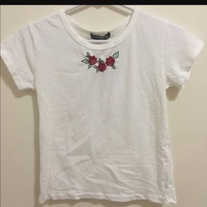 brandy melville fitted tee shirt