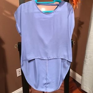 Low back long crop top. Never worn!!