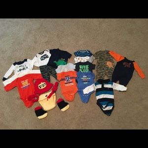 Huge newborn-3 mo. Baby boy Lot