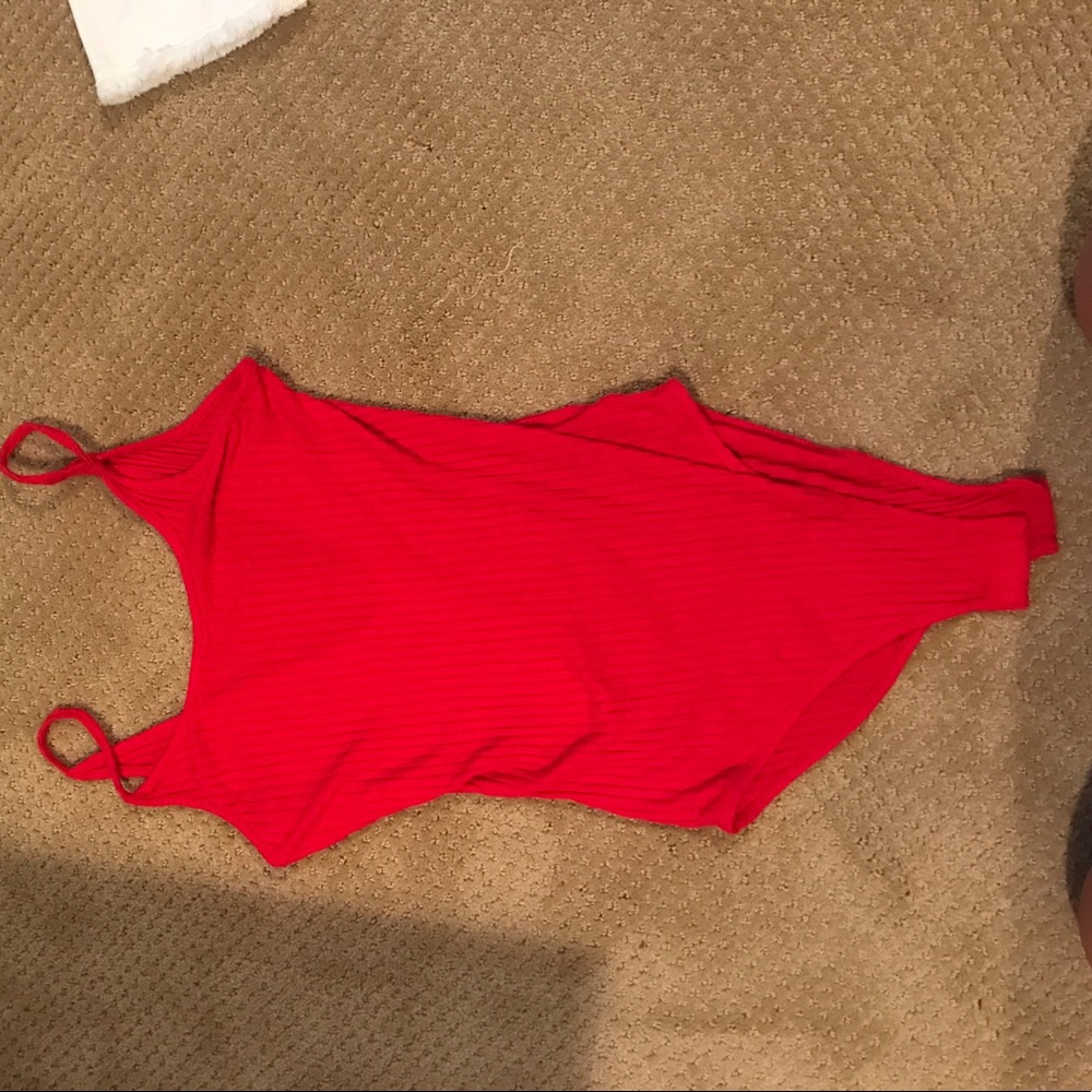 Urban Outfitters Out From Under Red Bodysuit