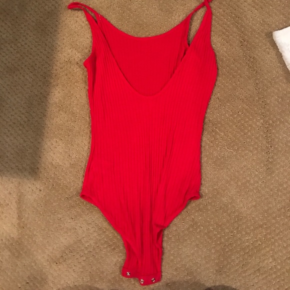 Urban Outfitters Out From Under Red Bodysuit - Picture 2 of 3