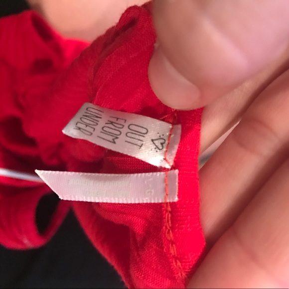 Urban Outfitters Out From Under Red Bodysuit - Picture 3 of 3