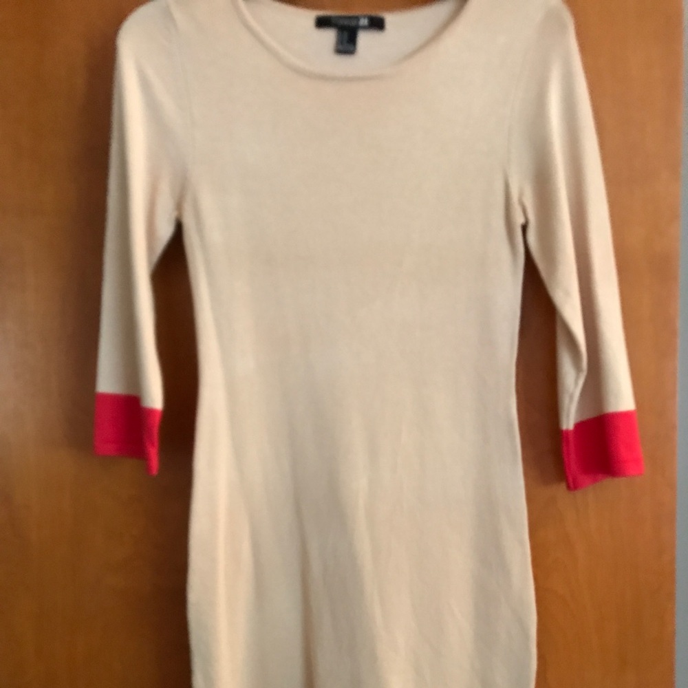 Forever 21 fitted long sleeve dress