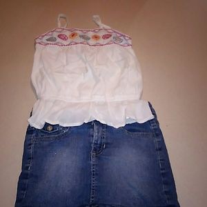 Bundle outfit top and skirt