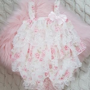 Koala Baby boutique soft floral romper