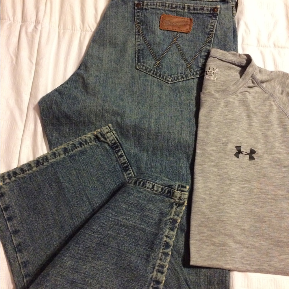 Men's wrangler jeans
