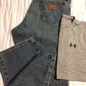 Men's wrangler jeans