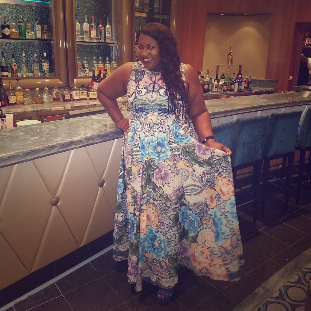 Printed Maxi