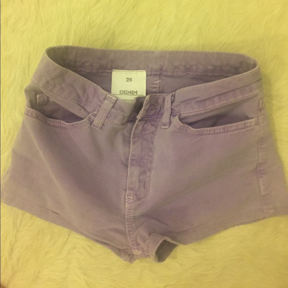 American Apparel purple Shorts