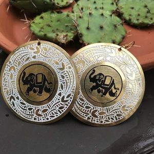 Elephant Earrings