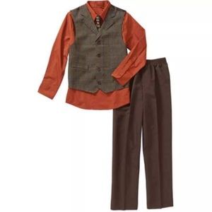 ⚡️Youth boy suit vest set⚡️