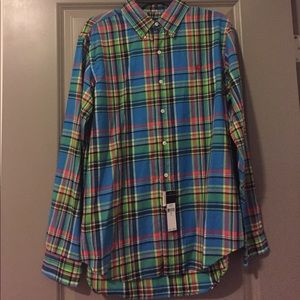 Ralph Lauren button up. Size L. New with tags!