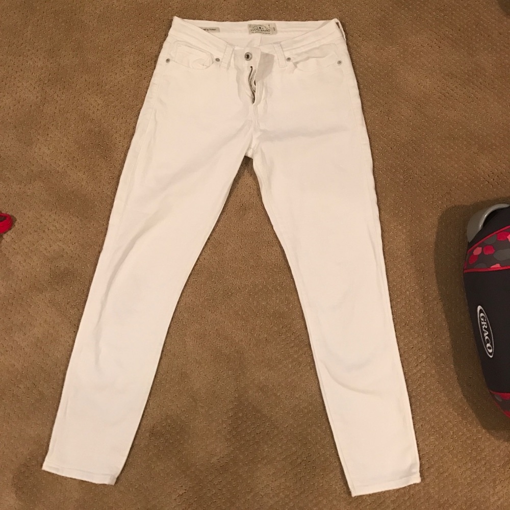 White Lucky Brand Jeans