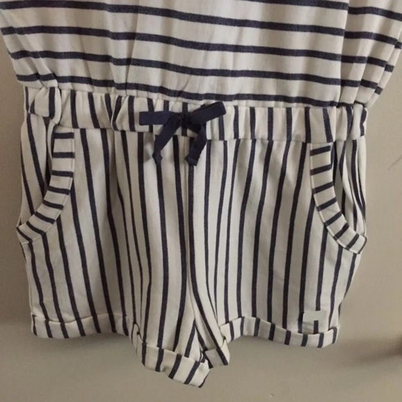 7 for All Mankind romper. New. Large. Stripes - Picture 2 of 4