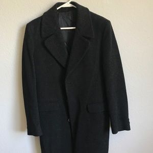 London Fog 100% Wool Trench/Top Coat